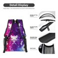 thumbnail image 4 of Salouo Dual Skulls Colorful Fusion Print Laptop Backpack 16.5'' Daypack Carry On Backpack for Men Women Outdoor Bag Laptop Sleeve and Dual for Weekender/Business/Hiking-One Size, 4 of 6