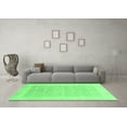 thumbnail image 3 of Ahgly Company Indoor Rectangle Abstract Emerald Green Modern Area Rugs, 3' x 5', 3 of 4
