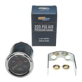 thumbnail image 4 of GlowShift | 2-1/16 (52mm) Black Mechanical 200 PSI Dual Needle Air Pressure Gauge for Cars and Trucks, 4 of 4