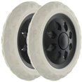 thumbnail image 2 of 2pcs Heavy Duty Caster Wheels Shopping Cart Caster Trolley Wheels Replacements, 2 of 3