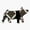 1pcs, variant on Western Show Pig Farm Animal Two Sticker