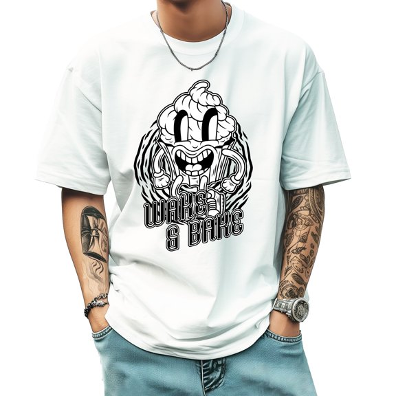 Graphic Tees for Men Summer New Print Casual Tee Fashion Trend Sports Shirt Select