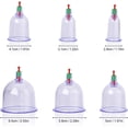 thumbnail image 2 of Juego de terapia de masaje con ventosas chinas transparentes de 12 piezas de diferentes tamaños: reductor, aumento de la producción, alivio del dolor, reducción del drenaje linfático de la c, 2 of 5