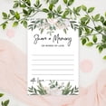 thumbnail image 4 of Koyal Wholesale Share a Memory Cards, Greenery with White Florals Cards for Wedding, 4" x 6", 52-Pk, 4 of 5