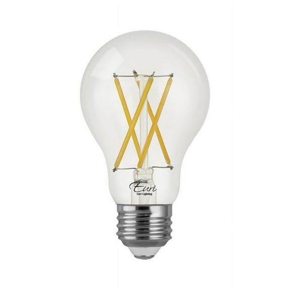 Euri Lighting VA19-3050cec 8.5 watt 5000K A19 CEC Compliant Dimmable LED Bulb
