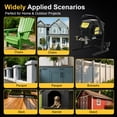 thumbnail image 6 of 3000 Psi Airless Paint Sprayer with 25ft Hose and Extension Rod, Adjustable Pressure Spray Gun for Indoor Outdoor Use, 6 of 14