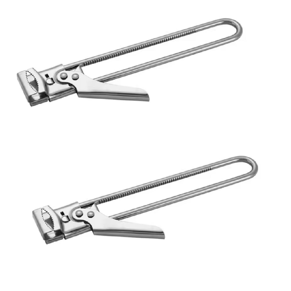 Multifunction Stainless Steel Jar Lid Opener Adjustables Can Bottle Opening Tool Home Kitchen Manual Labor-Saving Opener Gripper