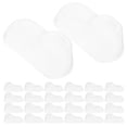 thumbnail image 1 of Miangastore 100pcs Clear Shoe Shaper Foot Models For Booties Socks Shoe Support For Storage Display Present For Families, 1 of 8