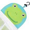 thumbnail image 2 of Bath Toy Storage Mesh Bag Toddlers Baby Bath Organizer Bathroom Toy Hanging Open Bottom Net, 2 of 9