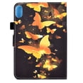 thumbnail image 4 of Mantto iPad 10th Generation Case 10.9", Cute Patterned Slim Multi-Angle Viewing Folio Magnetic Stand Wallet Card Slot with Auto Sleep Wake Smart Cover for 10.9” iPad 10th Gen 2022, Gold Butterfly, 4 of 8