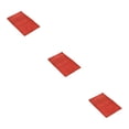 thumbnail image 3 of Youkk Polyester Chenille Bath Mat - Strong Water Absorption Exquisite Crafted Soft Texture No Shedding Orange Red 40cm*60cm 3Set, 3 of 6