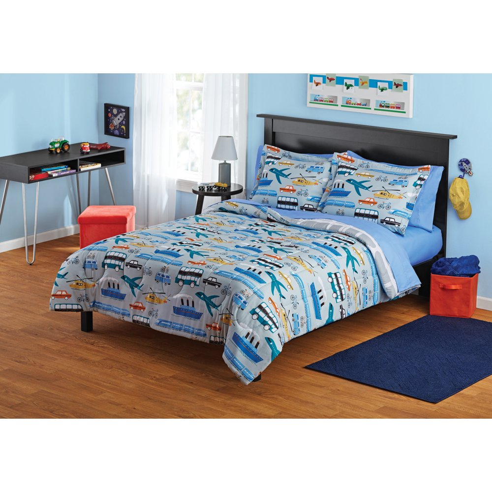 Your Zone Transportation Bed in a Bag Coordinating Bedding Set