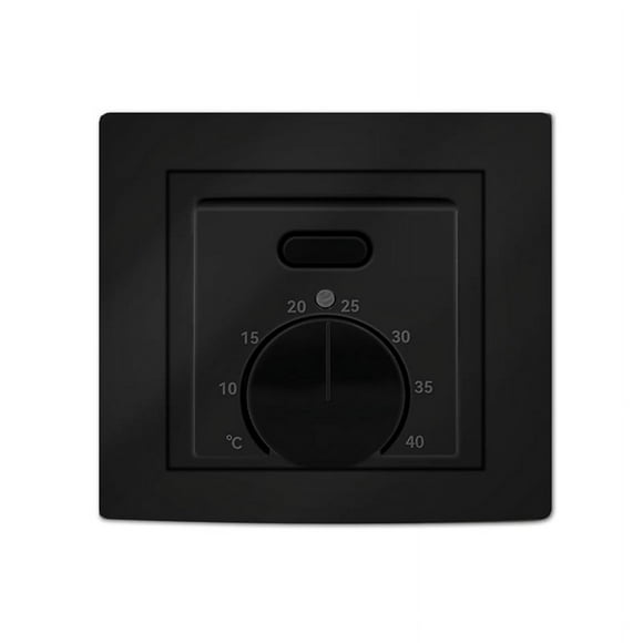 MK05 Room Thermostat Floor Heating Room Thermostat 220V 16A Temperature Controller for Floor Heating System Black