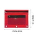 thumbnail image 3 of Juego de 2 estuches para lápices | Estuches con cremallera de 3 anillas | Estuche de tela de gran capacidad con doble compartimento | Organizador de papelería resistente al agua para la escuela, la, 3 of 6