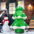 thumbnail image 5 of Fashionlite 9ft Christmas Inflatable Xmas Tree with Multicolor Changing LED Lights Airblown Yard Decorations, Blow Up Inflatables for Indoor Outdoor Home Garden Family Prop Lawn Decoration, Green, 5 of 7