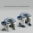 thumbnail image 4 of Toilet  Shower Chair, Bath Stool Toilet  Bath Chair  for Elderly Blue, 4 of 7