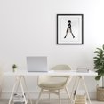 thumbnail image 2 of Stupell Industries Girl In Black Coat Silhouette Black Framed Print Under Glass design by Simone Elum, 16 x 13, 2 of 10