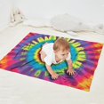 thumbnail image 2 of Rainbow Tie Dye Mandala Pattern Blanket,Comfortable Soft Flannel Throw Blanket,All Season,Warm Lightweight Blankets for Sofa Bed Couch Living Room Chair,30"x40", 2 of 4