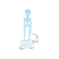 thumbnail image 2 of Kuokaa Dancing Skeleton Aquarium Bubbler with Air Hose and Weighted Base Air-Powered Halloween Fish Tank Ornament Jointed Arms Moving as Bubbles Rise (White-Blue Glow), 2 of 7