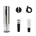 thumbnail image 1 of Ouvre-bouteille Électrique 4-en-1 Ensemble Rechargeable Tire-Bouchon Automatique Électrique avec Coupe-Feuille Verseur de Vin Bouchon sous Vide, 1 of 9