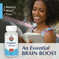KAL Choline 250 mg Tablets Supports Healthy Cognitive Function, Focus