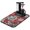 Classic P, variant on Fries Lover Anti-Spill Coffee Mat - Non-Slip Countertop Protector for Coffee Machines, Bars & Pet Areas - 4-Layer French Fries Themed Design