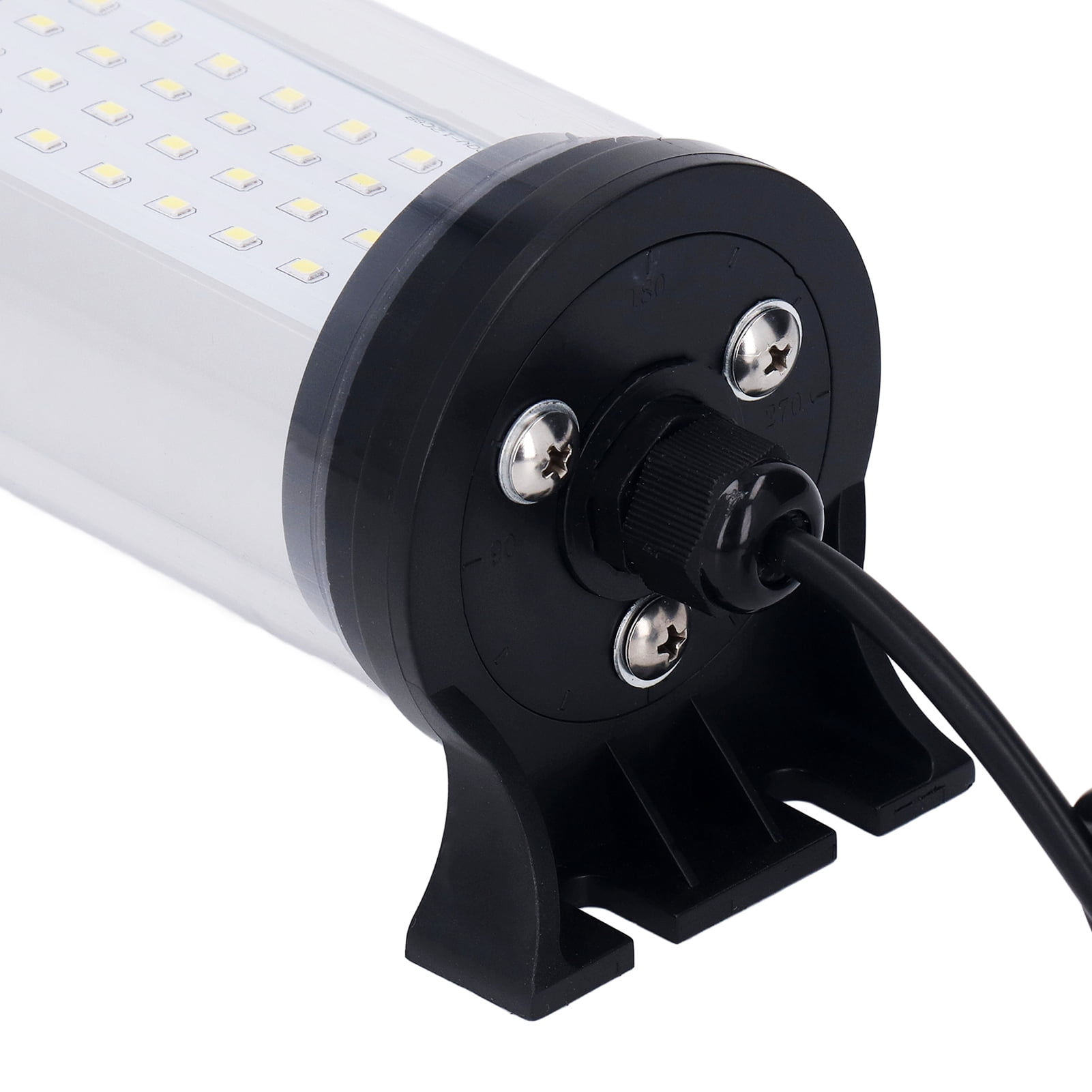 M Buder LED Work Light 10W 1050 Lumen IP66 Water and Oil Proof Explosion Proof Machine Tube Lamp Fixture for Workshop Factory Garage, Hardwired 220V 13.4 Inches / 34 cm