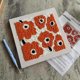 thumbnail image 4 of Kit de bordado de aguja de perforación Exquisito Kit de pintura de fieltro de bricolaje para adultos (naranja), 4 of 9