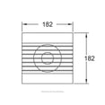 thumbnail image 4 of Estevez Extractor de Aire de 5 Pulgadas con Reja Atirretorno, Instalación en Pared / Ventana, 4 of 5