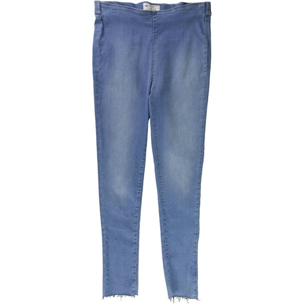 Free People Mujer Pull On Slim Fit Jeans Azul 24