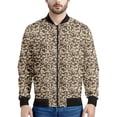 thumbnail image 4 of Chaqueta con estampado de granos de café para hombre, divertida chaqueta con estampado 3D de comida, manga larga, para primavera y otoño, estilo Harajuku, chaqueta con cremallera, abrigo, ropa de call, 4 of 4