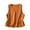 Orange, variant on Women's V-Neck Sleeveless Casual Retro Vest Cardigan with Wooden Buttons & Pockets | Loose Fit Solid Color | Daily/Casual/Office/Streetwear