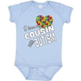 thumbnail image 3 of Inktastic I Love My Cousin with Autism Boys or Girls Baby Bodysuit, 3 of 5