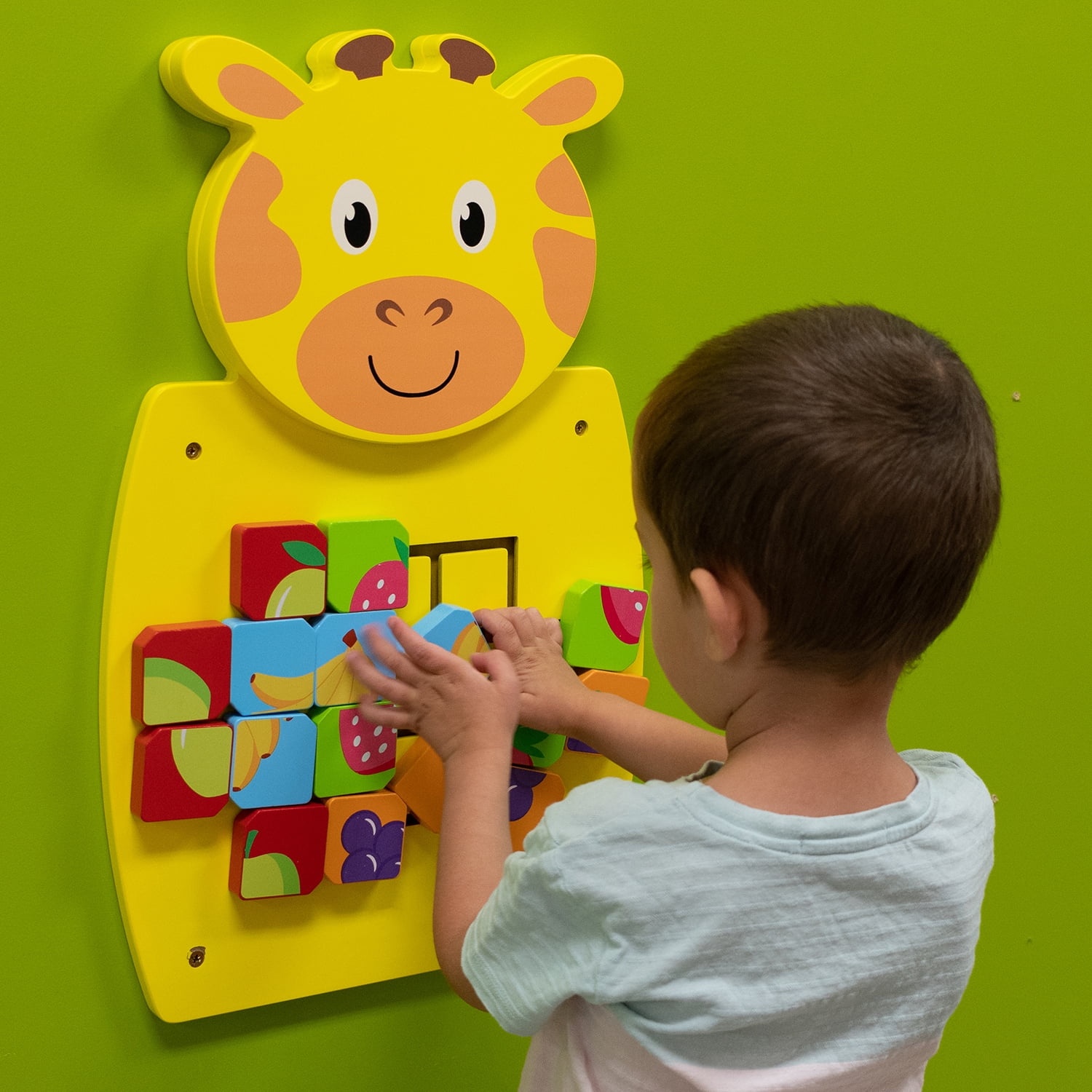 Learning Advantage Giraffe Activity Wall Panel