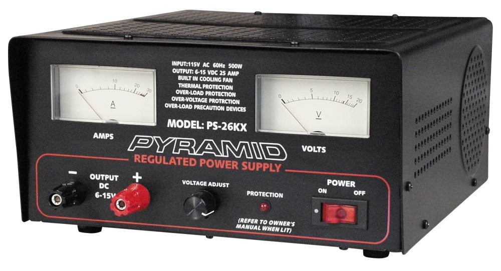 4 Pyramid PS8KX AC to DC 8Amp 12V Fully Regulated Low Ripple Power Supply 