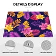 thumbnail image 4 of Easygdp Purple Flower Microfiber Absorbent Dish Drying Pad,Kitchen Drying Mat,Can Be Hung, Strong Water Absorption Capacity,Quick Drying, 4 of 9