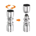 thumbnail image 3 of Uxcell 3 in 1 Snooker Billiard Pool Cue Stick Tip Tool Accessories Scuffer/Shaper/Aerator, Silver Tone, 3 of 5