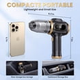 thumbnail image 2 of FLORAY Cordless Handheld Car Vacuum Cleaner with Digital Battery Display, Portable Cleaner with 9 Attachments for Car, 2 of 9