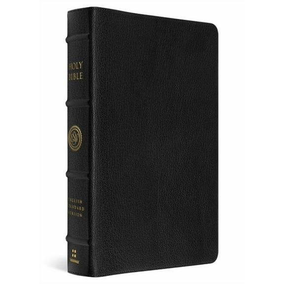 ESV Heirloom Bible, Gloria Dei: Single Column Edition (Goatskin, Black, Full Yapp), (Hardcover)
