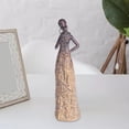 thumbnail image 1 of Estatuilla de mujer Africana perfecl Escultura Africana resina 8 cm x 7,5 cm, 1 of 7