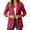 Wine, variant on YgkuHd Spring Blazers for Women Lapel Button Down with Pockets Long Sleeve Cotton Linen Suit Jacket Relaxed Summer Casual Outfits,Beige_L