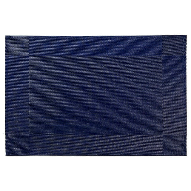 Vinyl Placemat (Classic) (Bleu Marine) (Ensemble De 12)