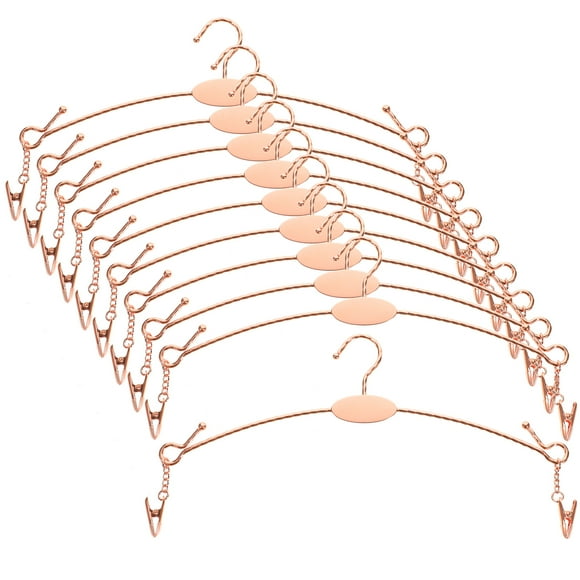 WORGEOUS 10 piezas de colgillas para el sujetador para mujeres colgadores de ropa antidelas