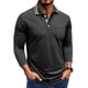 thumbnail image 1 of pstuiky camisa de manga larga para hombre, Cárdigan informal de manga larga con botones y bolsillo para hombre salir tops l, 1 of 7