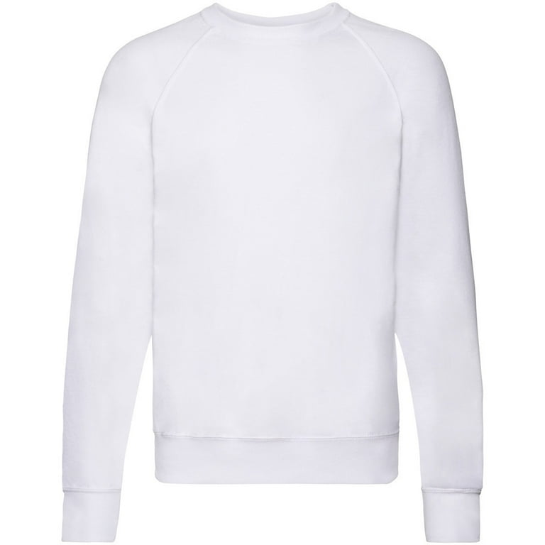 White sweatshirt fruit of the loom hot sale