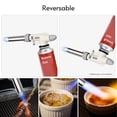 thumbnail image 2 of Soplete de butano, quemador de gas butano para cocina, hogar, barbacoa al aire libre, bricolaje, brulé, soldadura, portátil y reversible., 2 of 6