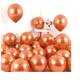 thumbnail image 2 of Globos Laolis 10 Redondos Metálicos 100 Pcs Decoración Xtellar naranja, 2 of 3