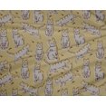 thumbnail image 5 of oneOone Polyester Lycra Light Brown Fabric Dog Sewing Material Print Fabric By The Yard 56 Inch Wide, 5 of 6