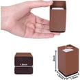 thumbnail image 2 of Furniture Risers 2 Inch. Bed Raisers Square Brown 5cm Sofa Riser. Adhesive Bed Riser. Table Riser. Chair Riser 4-Pack. for Furniture Raisers 1.4 Inches in Diameter. Heavy-Duty Couch Extends, 2 of 5