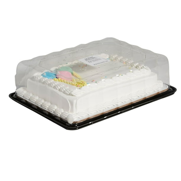 Freshness Guaranteed 1 4 Sheet White Cake With Whipped Icing 40z Walmart Com